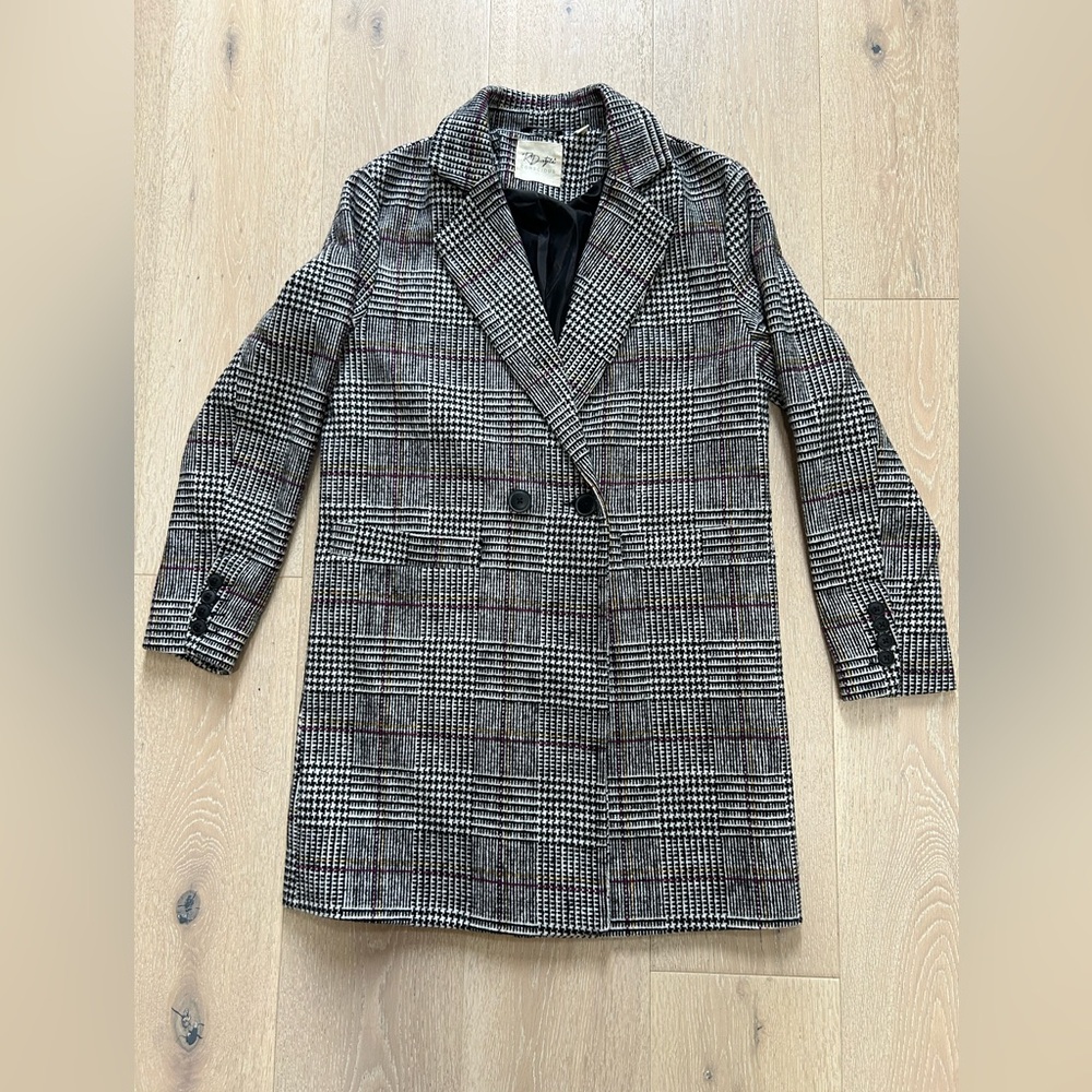 Plaid coat